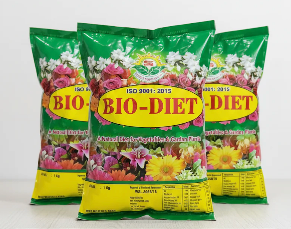 Bio Diet Organic Manure | Natural Bio Fertilizer for Plants, Vegetables & Fruits | Soil Enricher – 3 KG